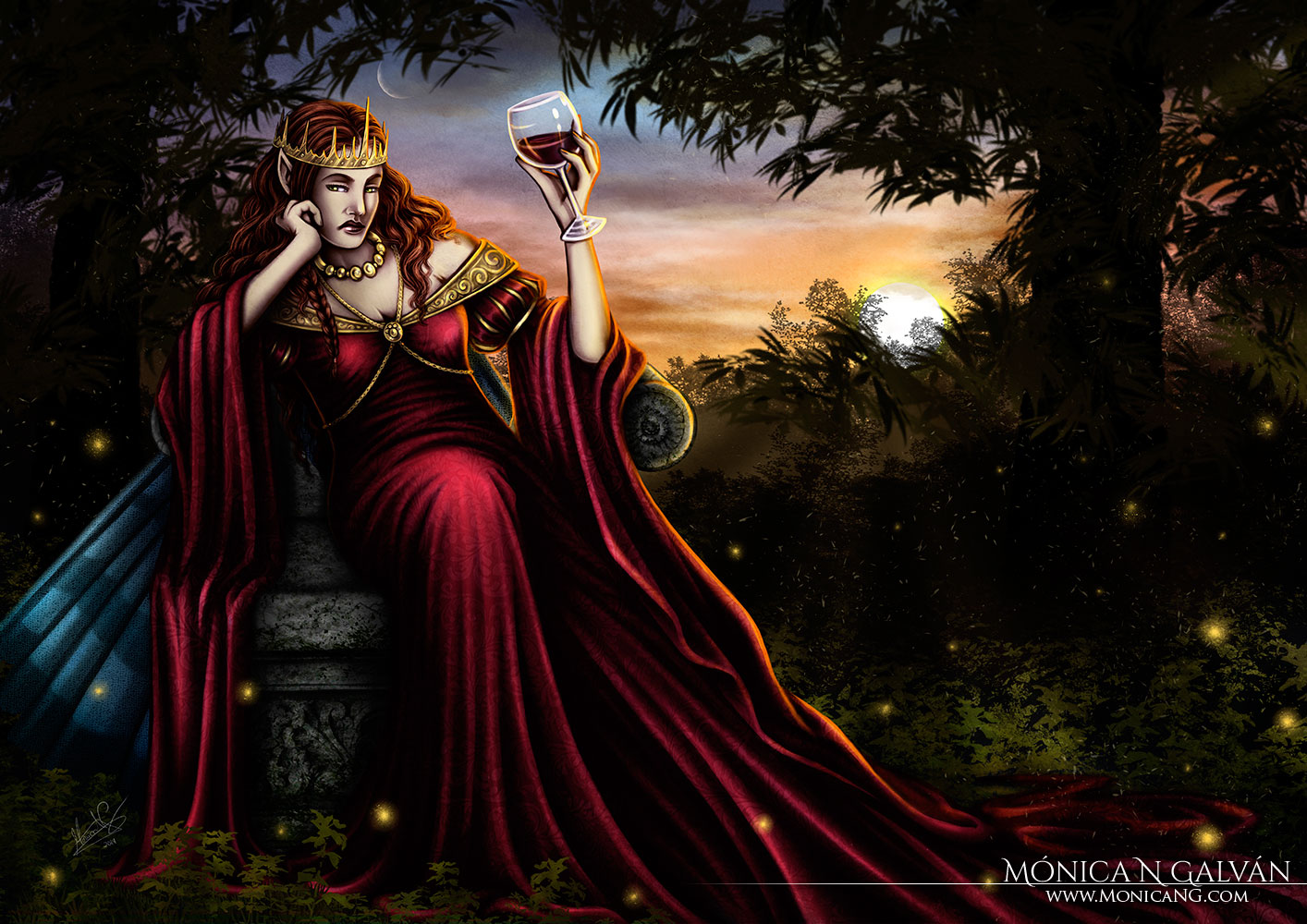 Farian, Queen of the Sidhe.